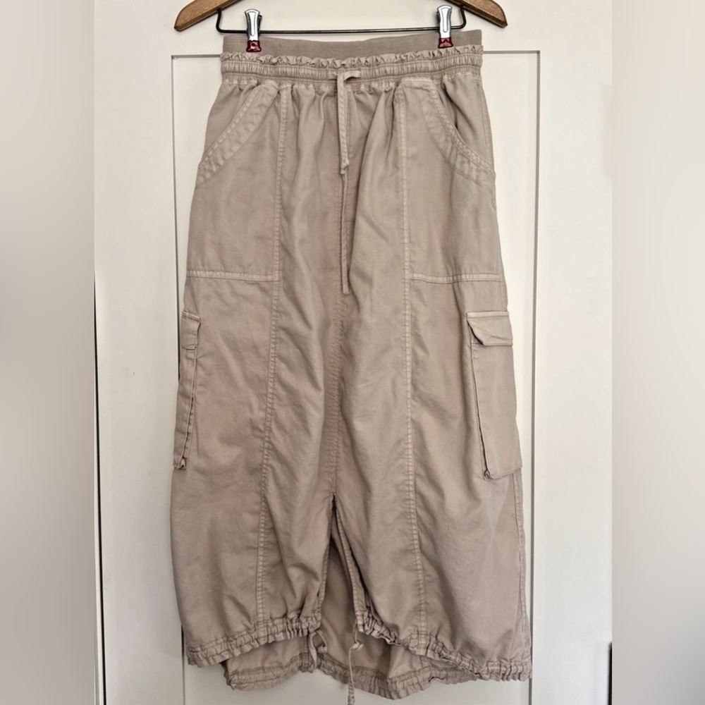 Anthropologie Daily Practice Cargo Skirt Women's Size Extra Small Midi Skirt